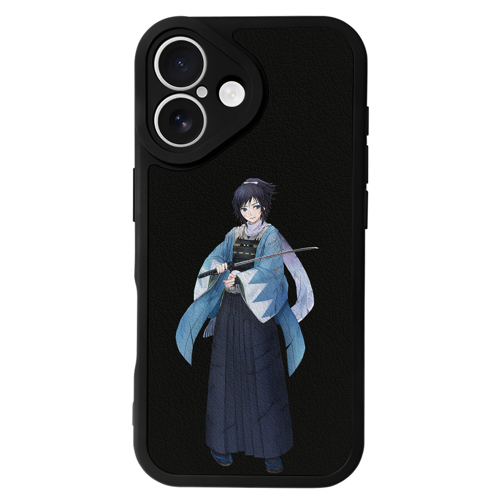 （画像用） 刀剣乱舞 Touken Ranbu 【iPhone 16シリーズ対応】シリコンスマホケース（レザー調） 材質：シリコン